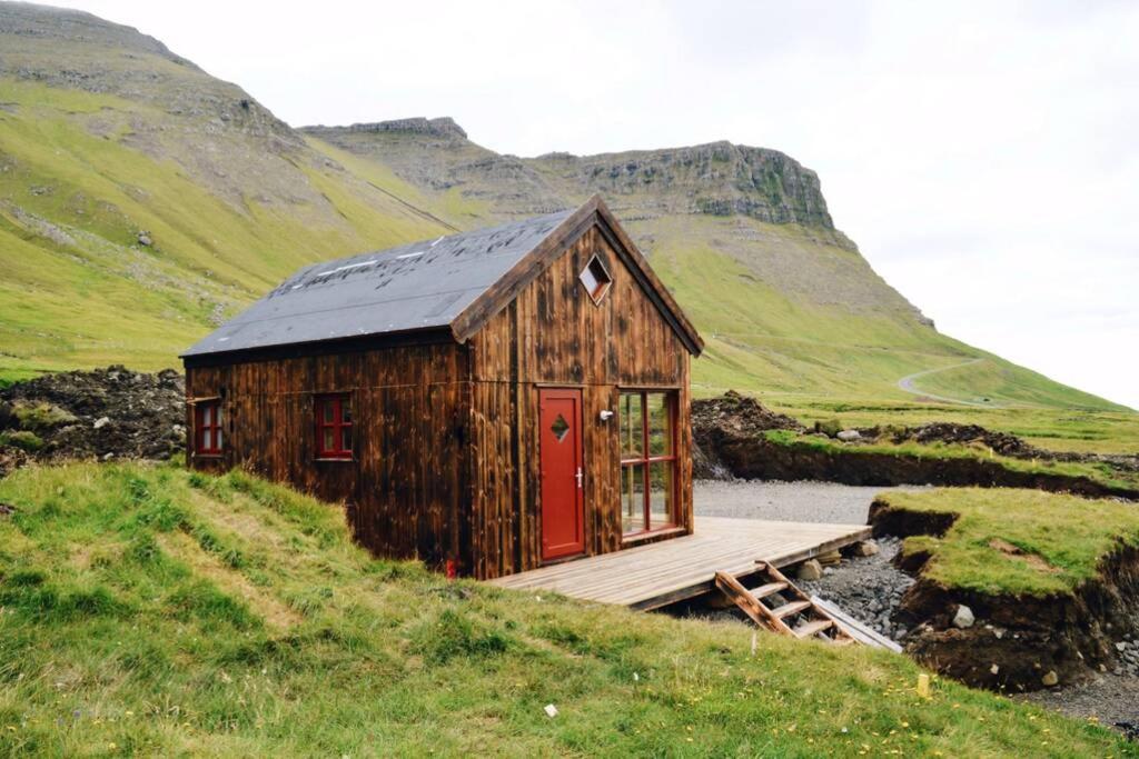 Mulafossur Cottage No 3 By Famous Waterfall In Gasadalur 외부 사진